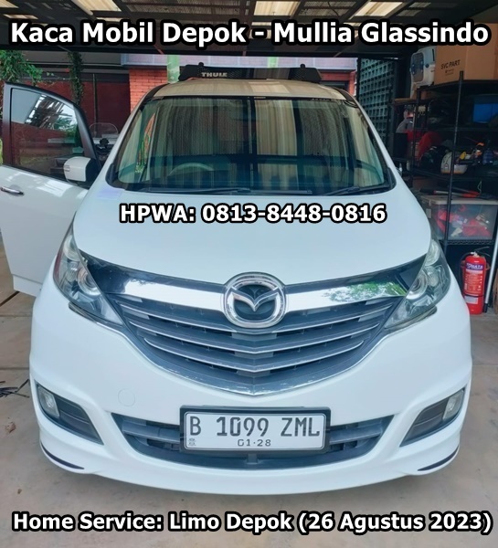 toko kaca mobil mazda biante depok