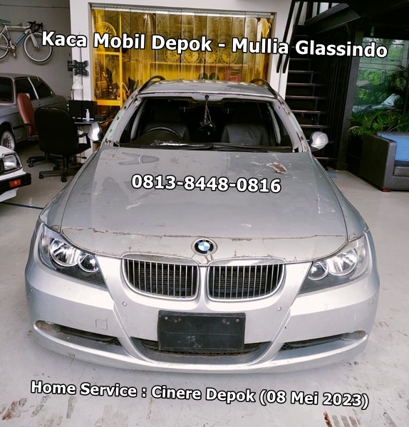 Harga Penggantian Kaca Mobil Depan BMW 320i E90 di Depok Murah Bergaransi