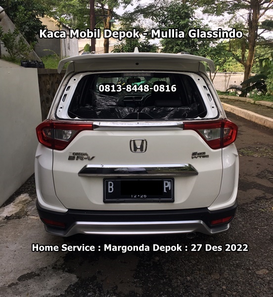 Pemasangan Kaca Mobil Belakang Honda BRV di Depok Original Bergaransi