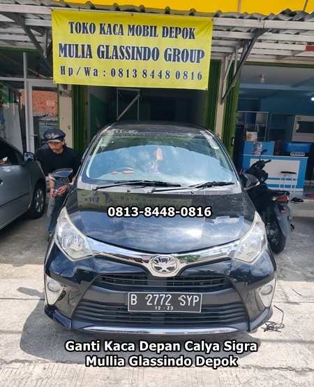 Kaca Depan Calya Sigra di Depok