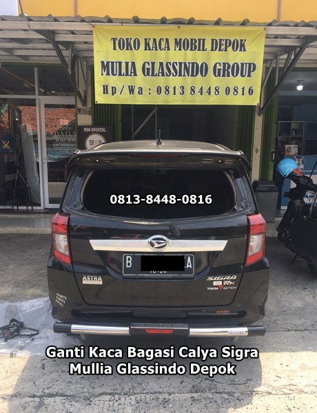 Layanan Ganti Kaca Belakang Mobil Sigra Calya di Depok Murah Bergaransi