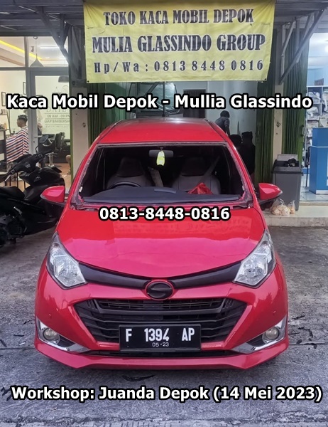 Ganti Kaca Mobil Calya Sigra Depok Murah Bergaransi
