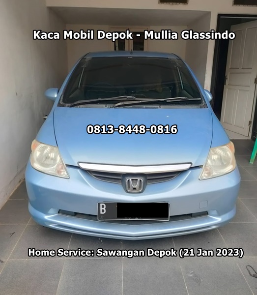 Kaca Depan Honda City di Depok