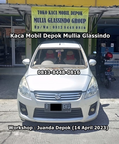 Pasang dan Ganti Kaca Mobil Depan Suzuki Ertiga Depok dan Sekitarnya