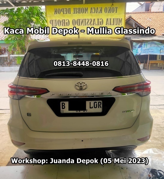 Jual Kaca Mobil Belakang Fortuner Depok
