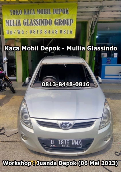 Layanan Ganti Kaca Depan Hyundai i20 di Depok Murah Bergaransi