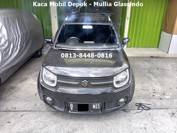 Pemasangan Kaca Depan Original Suzuki Ignis di Depok Bergaransi