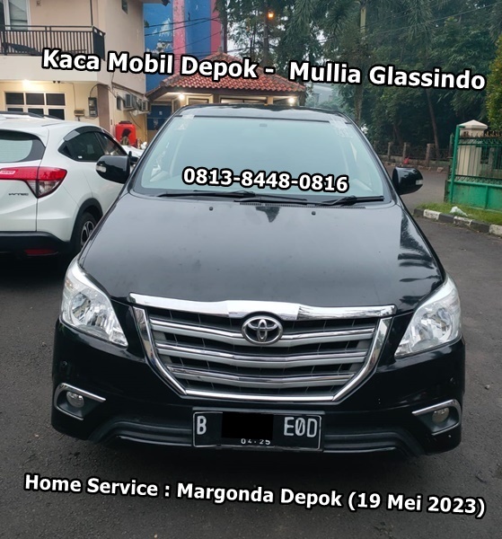 Home Service Ganti Kaca Mobil Depan Innova di Margonda Depok