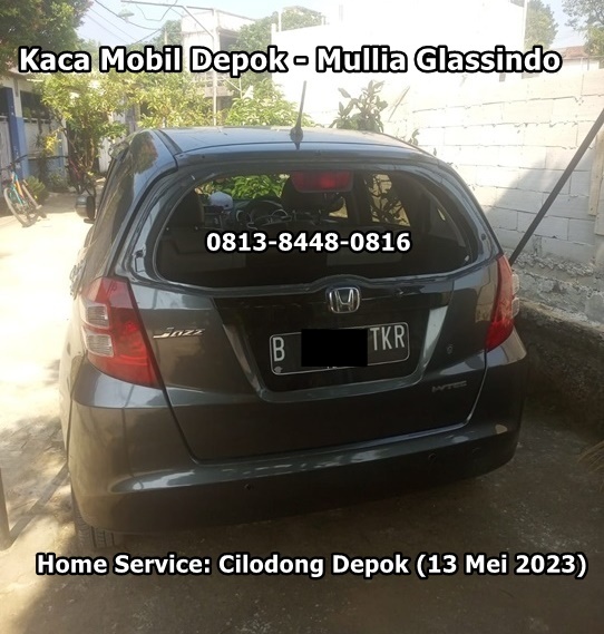 Home Service Ganti Kaca Mobil Belakang Honda Jazz Depok Bergaransi
