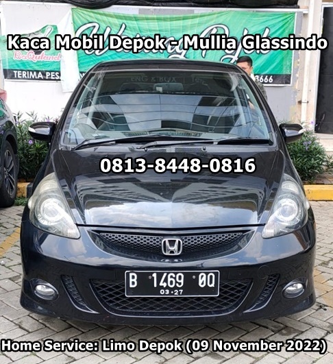 Ganti Kaca Mobil Depan Honda Jazz Depok