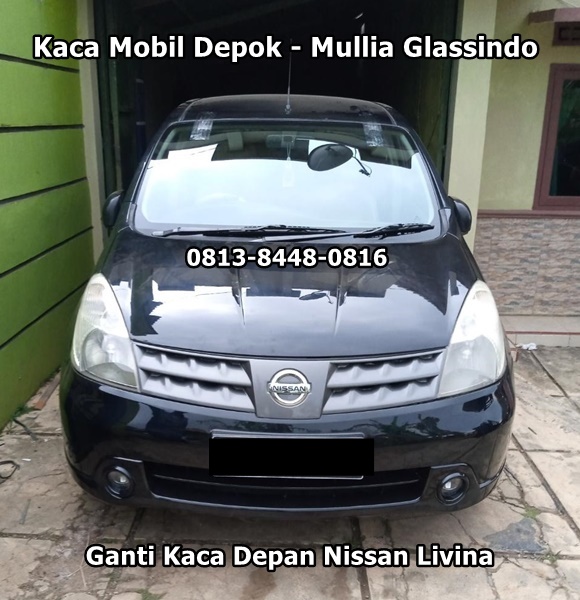 Ganti Kaca Mobil Depan Nissan Livina