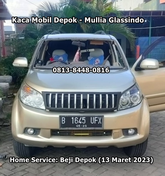 Home Service Pemasangan Kaca Mobil Depan Terios Rush Depok