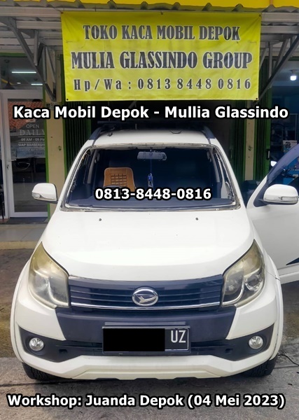 Layanan Ganti Kaca Mobil Depan Rush Terios Depok Bergaransi