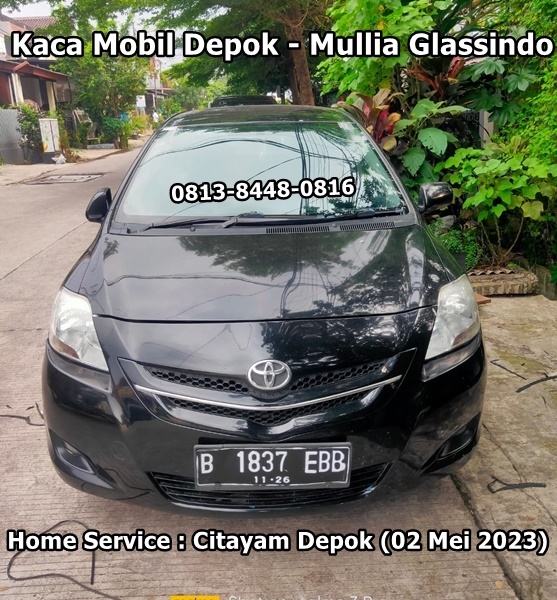 Ganti Kaca Mobil Vios Depok Murah