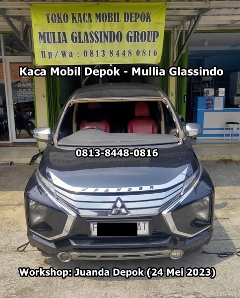 Jual dan Pasang Kaca Mobil Mitsubishi Xpander Depok Original