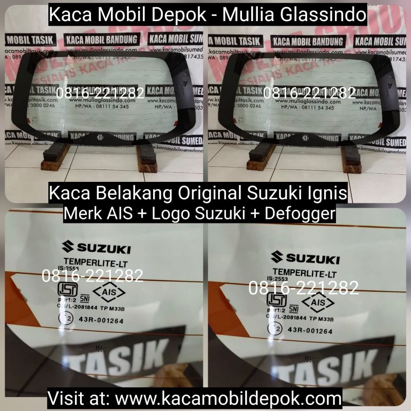 Jual Kaca Belakang Suzuki Ignis Depok Original Bergaransi