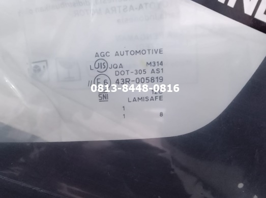 kaca depan mobil rush terios di depok bogor