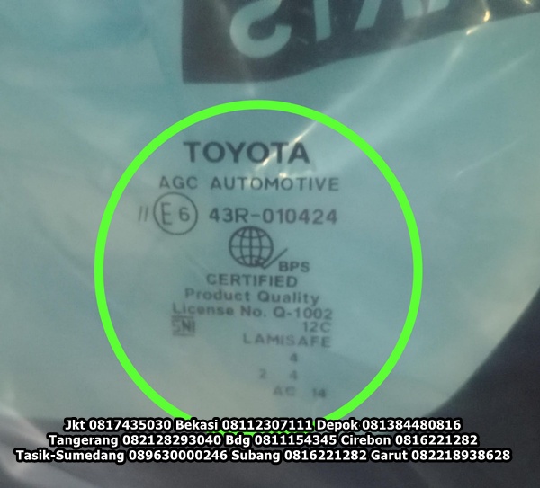Kaca Mobil Innova Zenix Original Depok
